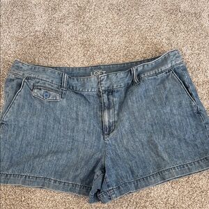 LOFT Classic Blue Jean Shorts